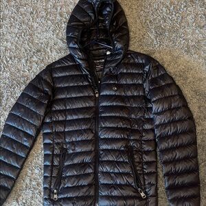Calvin Klein Dark Quilted Jacket
